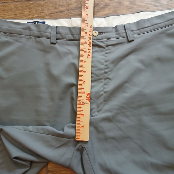 Polo Ralph Lauren Shorts Mens 42 Grey Golf Performance Stretch Flat Front - Picture 7 of 10